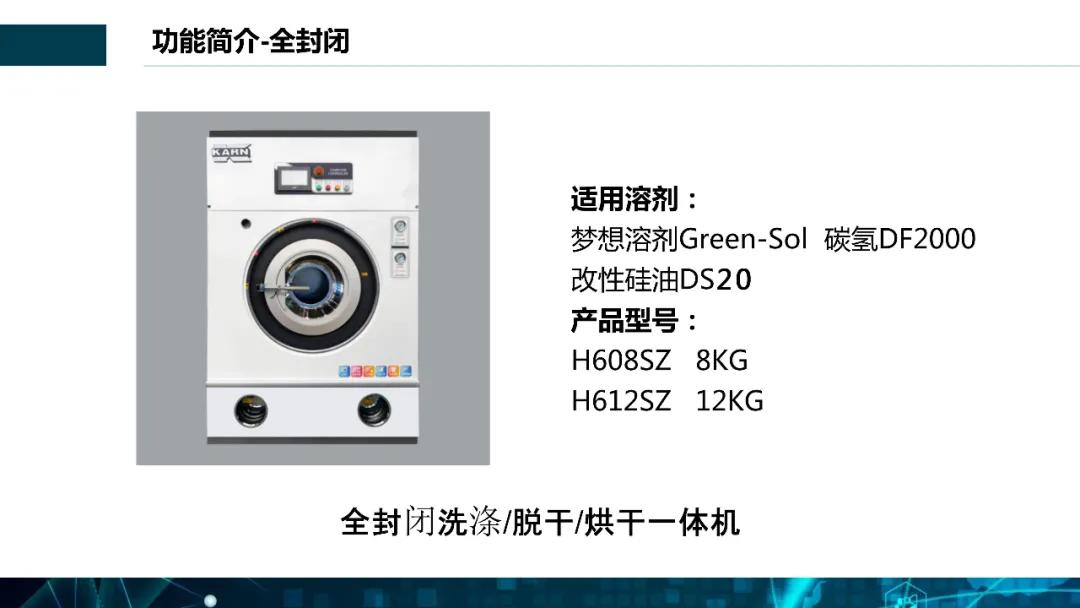 全封闭梦想溶剂窄体机S型